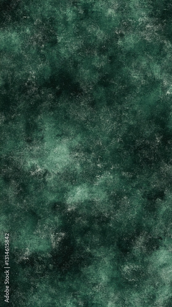 Poster dark green grunge texture with mottled pattern for backdrops and artistic designs with a moody and a
