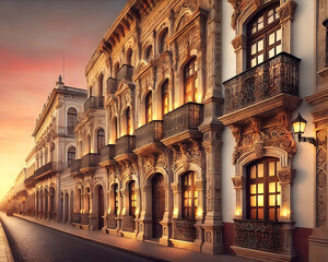 Fototapeta premium Arquitectura colonial