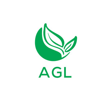 AGL letter type logo image vector