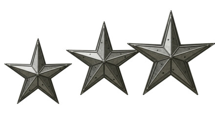 Isolated Group of Three Metallic Stars