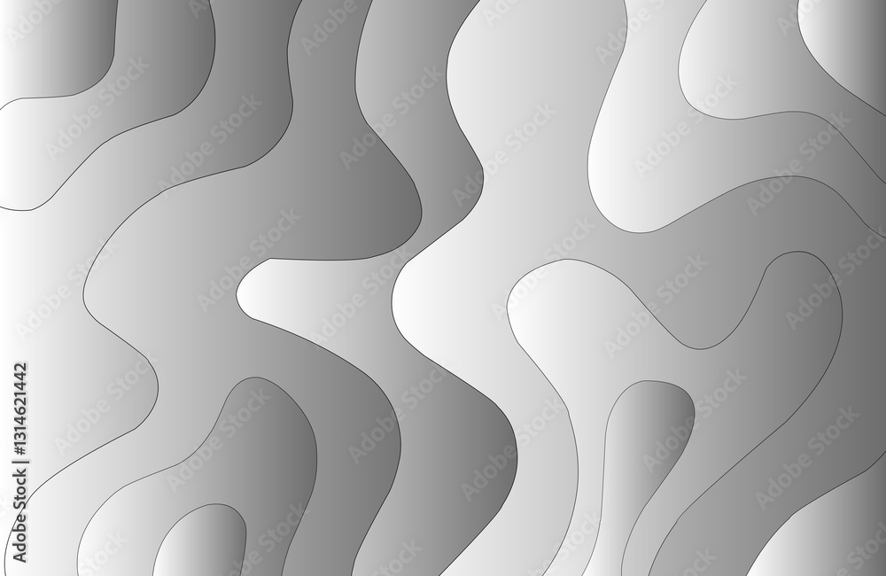 Poster background gray shape image for multipurpose used