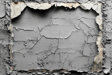 Obraz premium Concrete wall with surface starting to peel off