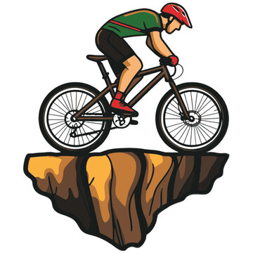 Mountain Bike clip art preview
