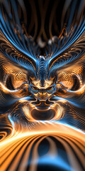 abstract fractal background