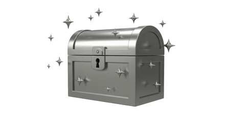 Isolated Treasure Chest