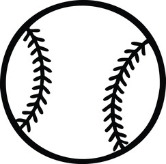Simple Baseball Icon