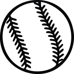 Simple Baseball Icon
