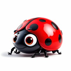 Adorable Ladybug Character