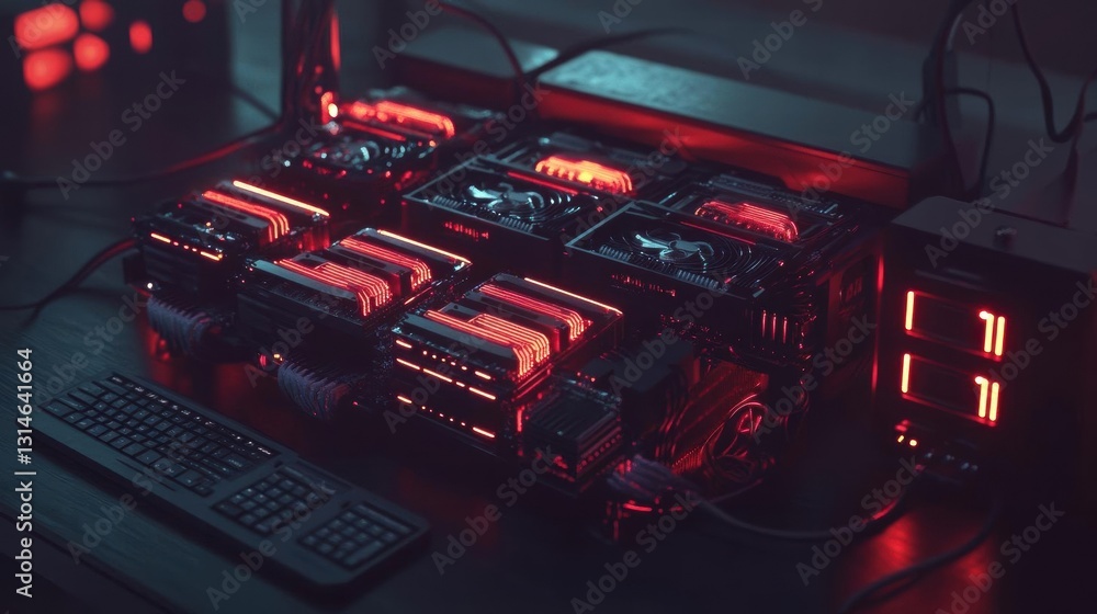 Poster the power of red: a glimpse into a high-performance computing system