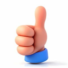 3D Thumbs Up Gesture
