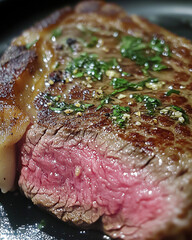 close up of a raw meat