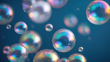 Bubble in the background