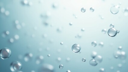 Bubbles within water