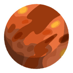 Terrestrial planet Mars