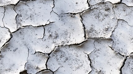 Obraz premium Cracked Dry Earth Texture A High-Resolution Image