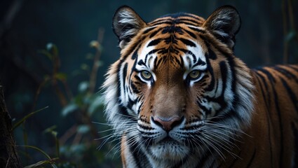 Naklejka premium Tiger Portrait shot