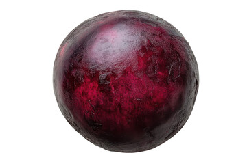Obraz premium Whole fresh beetroot isolated on transparent background
