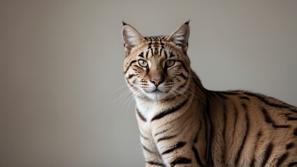 Obraz premium Elegant image of a graceful big cat.