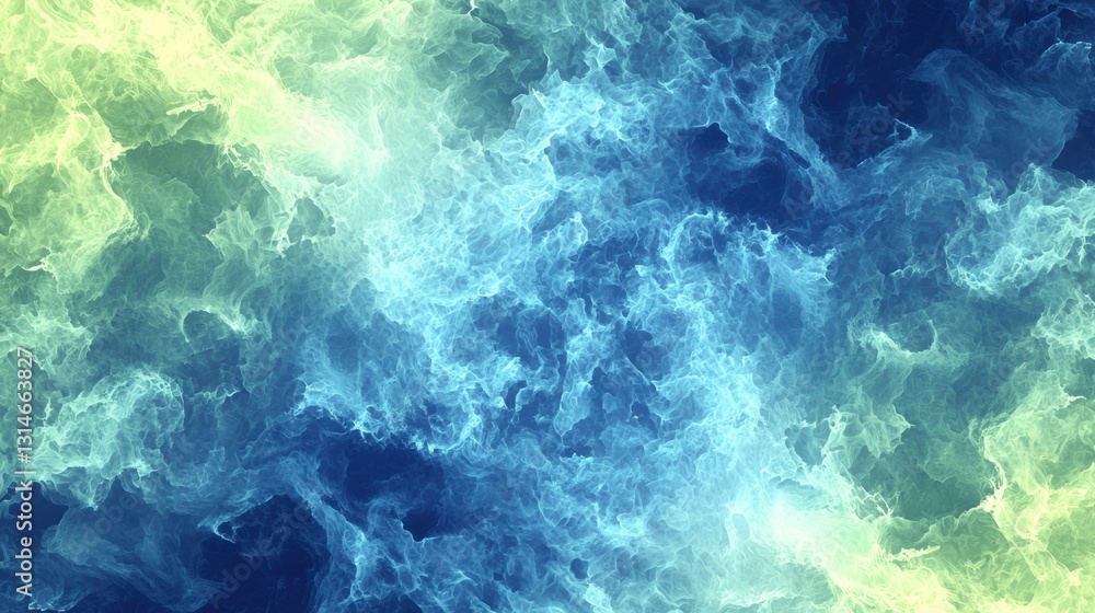 Aufkleber abstract background with blue and green gradients creating a calm and serene atmosphere for design p