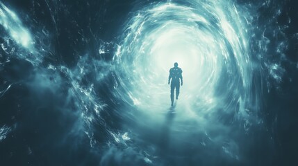 Fototapeta premium A journey through time and space