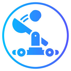 catapult gradient icon