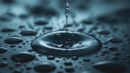 transparent water drop background texture