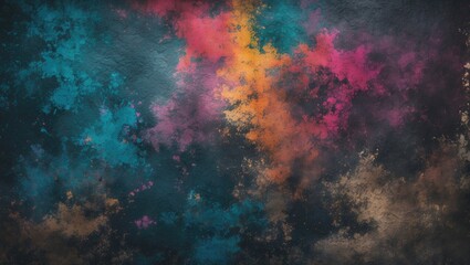 Fototapeta premium Graphic design background texture featuring vibrant grunge.