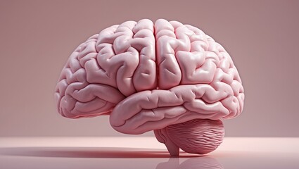 Human brain Anatomical Model, frontal perspective