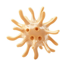 3D icon of Phronima isolated on transparency background