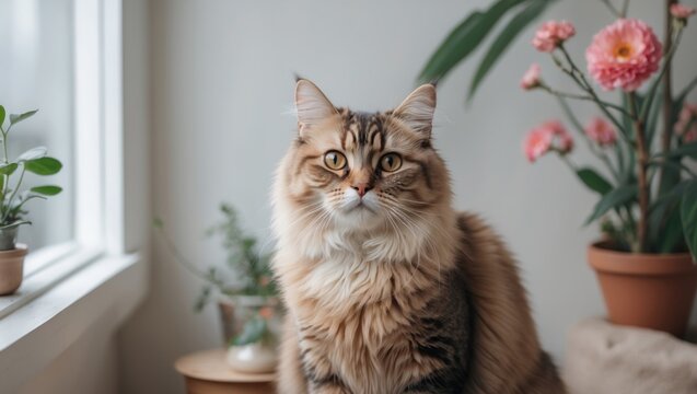 beautiful Persian cat