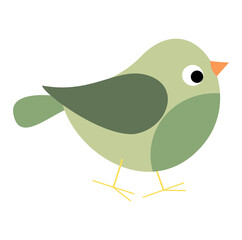 bird green cut file, cricut, silhouette, laser cut, isolated, paper, foam, fabric, cute, school, decoration, pattern