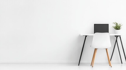 Minimalist Home Office Workspace Setup
