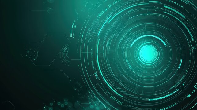 High tech background template design.