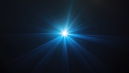 Obraz premium Bright light with lens flare