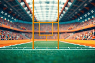 Obraz premium soccer tournament, soccer stadium, celebration feel, fireworks, colorful theme, realistic 