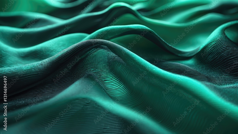 Poster light black holographic mesh wavy texture background abstract gradient