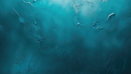 gradient-textured background in metallic turquoise blue.