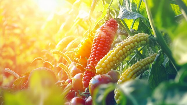 Genetically Modified Food Concept Use
