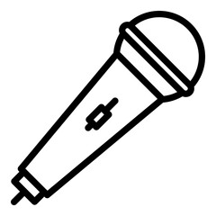 microphone vector icon for apps and websites