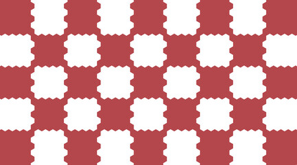 Seamless Red Knitted Pattern Background and Wallpaper