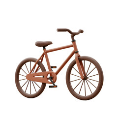 Minimal Two-Wheel Bike Outline