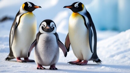 Penguin colony located at Snow Hill.