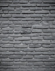 Fototapeta premium Old brick grunge stone wall texture background.backgrounds, black and white, material, paint, rough, scratched, textured, vignette, copy space, weathered, abstract,78