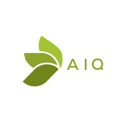 Fototapeta premium AIQ LOGO DESIGN VECTOR TEMPLATE
