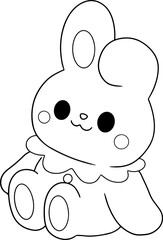 bunny outline