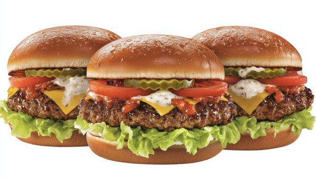 Savoring delicious burgers fast food restaurant food photography indoor dining close-up culinary delight