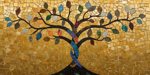 Discovering the ancient mosaic dna tree of life in byzantine art