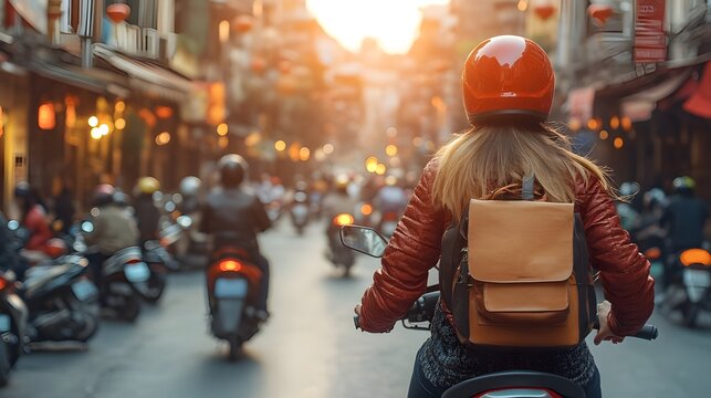 Urban crowds in motion, a timelapse of people walking the city streets, shopping and moving