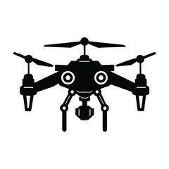 AI Driven Robotic Drone Landing with Extended Gear Silhouette