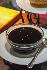 Traditional Indonesian dish, captured on March 12, 2025. A flavorful combination of rich spices and fresh ingredients, showcasing Indonesia’s authentic culinary heritage